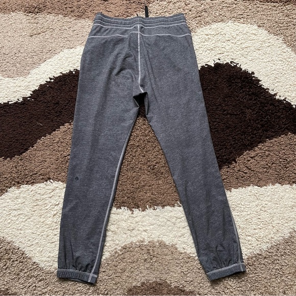 Lululemon Namaskar Pant II Sz 6 In Heathered Texture Printed Greyt Deep Coal - Picture 6 of 9